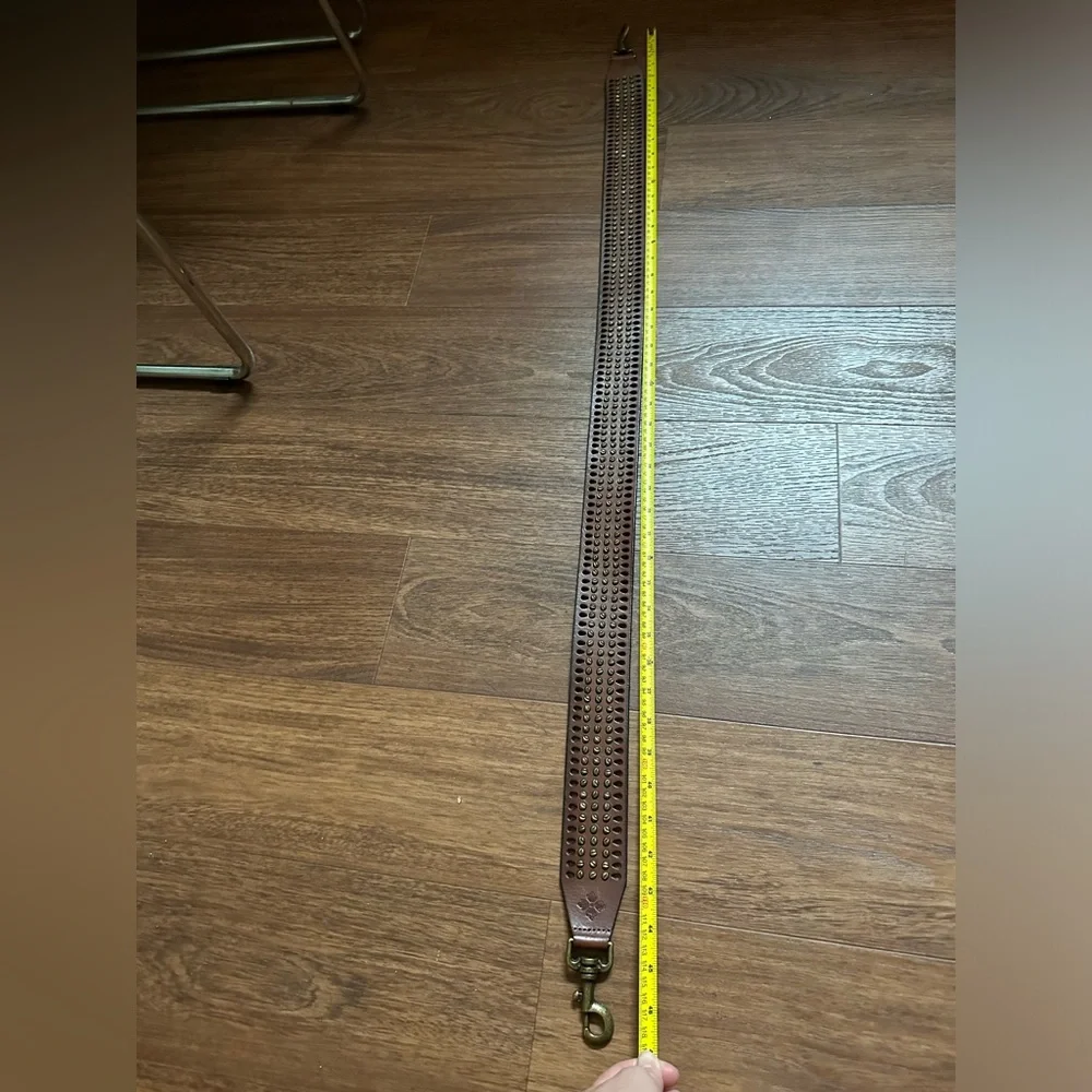 Patricia Nash Brown Leather Bag/Guitar Strap - Picture 6 of 6